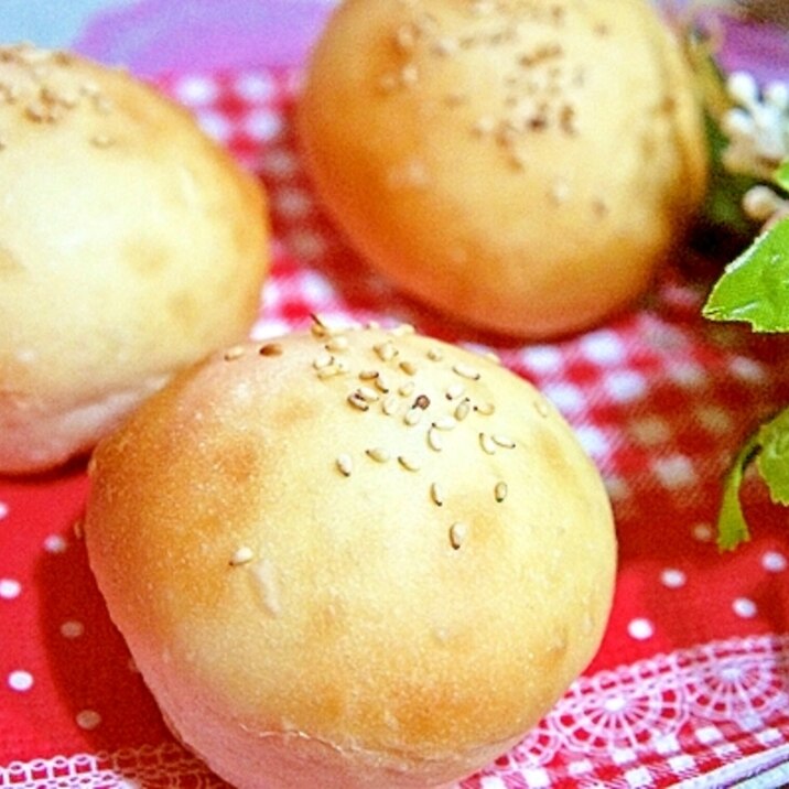 HB使用！子供が食べやすいミニミニバンズ♪